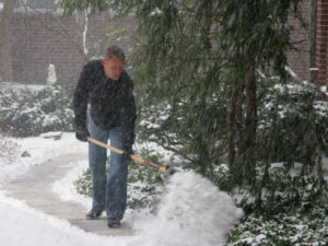 We'll keep your walkways clean at Pacific Place Urban Senior Living
